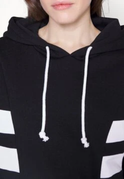 Hoodie - Black/White -Best Clothing Store f674567a981841a6983feb695eede21c