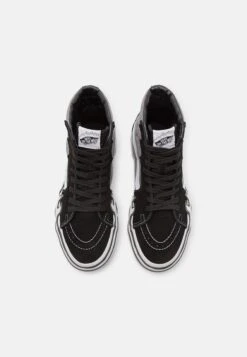 Vans Sk8-Hi Flame Unisex - High-Top Trainers - Gray -Best Clothing Store f7bfc1492c5447babd58cf6472490a36