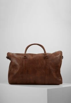 Pier One Unisex - Weekend Bag - Dark Brown -Best Clothing Store f815cc538d3e44a09dc018606c3d3fa0