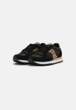 Saucony Jazz- Trainers - Black/Gold -Best Clothing Store f8acfbc11a5b444a84e55c23e0b3b6b9