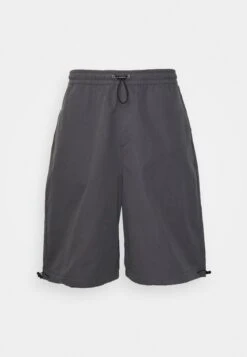 YOURTURN Genderless Parachute - Shorts - Dark Grey -Best Clothing Store fa0fc1ff01324d459cd394bbb2b32766