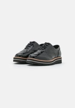 Anna Field Lace-Ups - Black -Best Clothing Store fac1d577a7cc4409b96df09ed3d07064