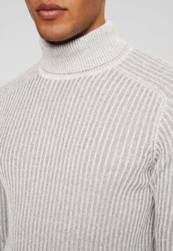 Pier One Jumper - 111 - Mottled Light Grey -Best Clothing Store fea4b15041fe4254ac1426dc28a9b165