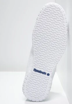 Reebok Classic Exofit Clean Logo Unisex - Trainers - White/Royal Blue -Best Clothing Store ff0035aa0b0743c18a0c1923596910d4