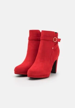 Ankle Boots - Red -Best Clothing Store ff850c46f8f0405797bedaa3cdb3e4e9